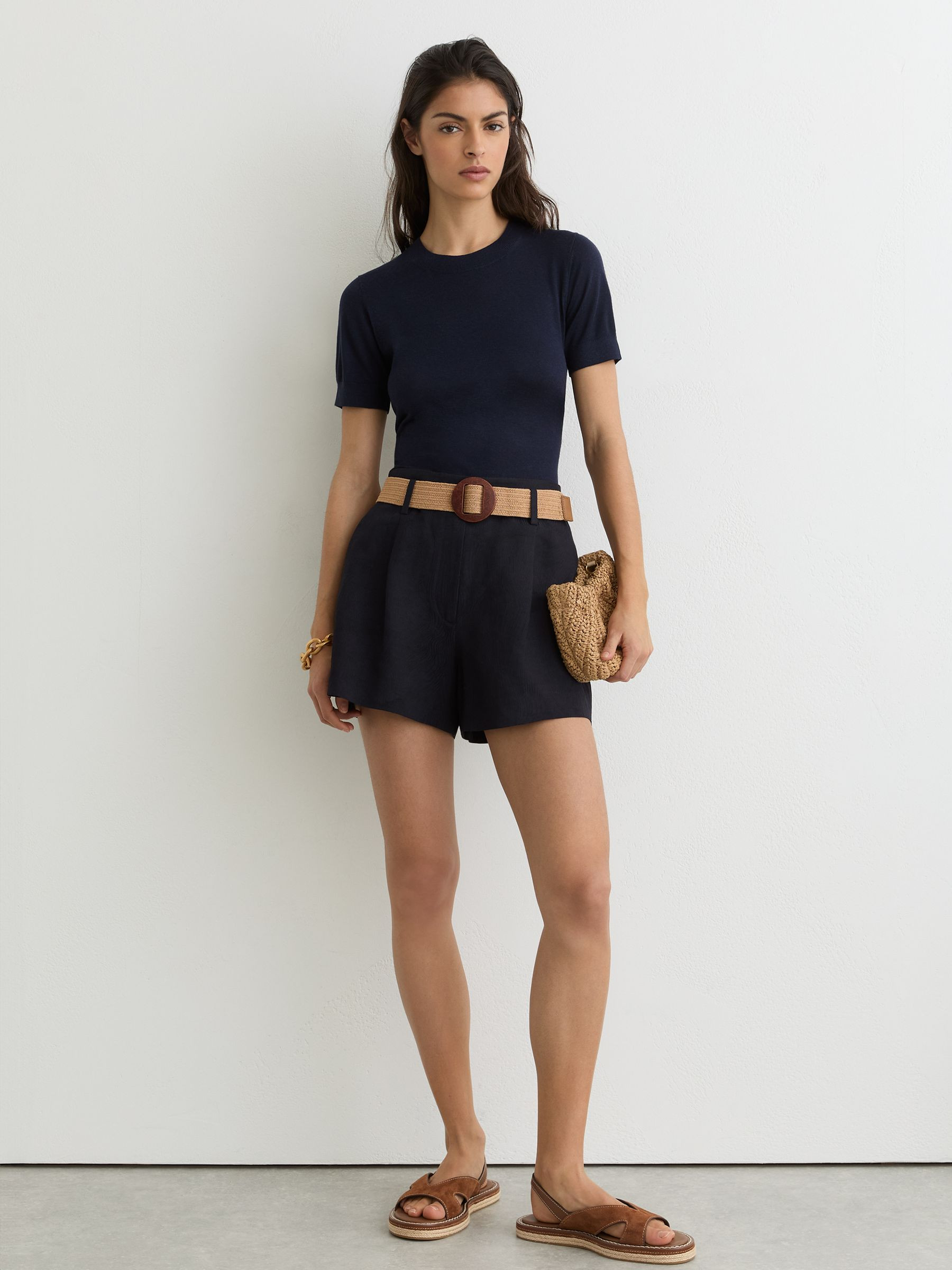 Reiss Short in Navy - REISS | Reiss UK