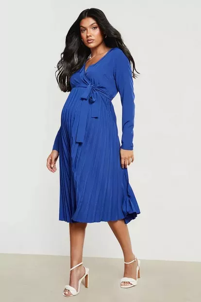 Maternity Ditsy Print Mesh Midi … curated on LTK