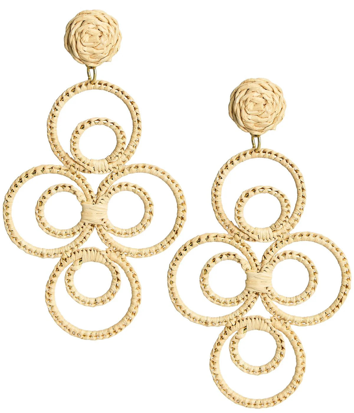 Chloe Raffia - Drop Earring | Lisi Lerch Inc