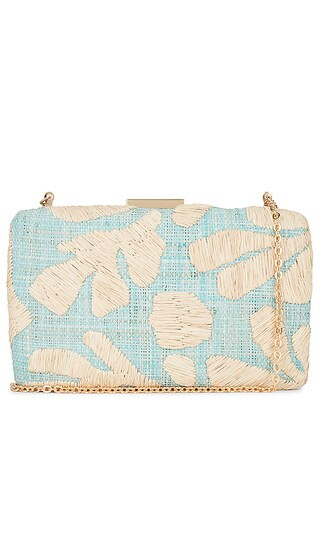 Frances Clutch in Blue | Revolve Clothing (Global)