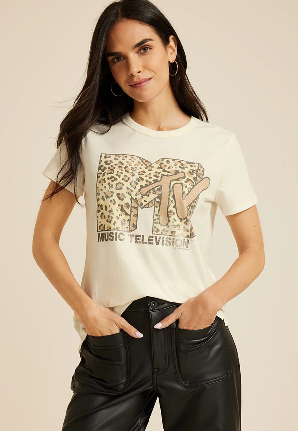 MTV Classic Fit Graphic Tee | Maurices