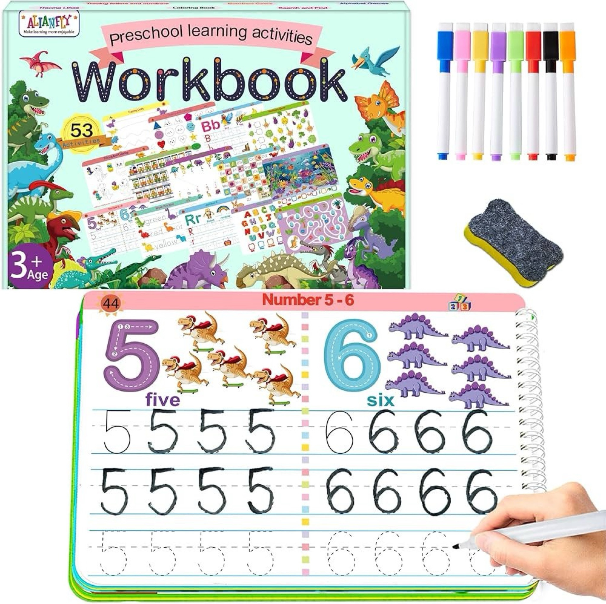 Amazon prime Day!!! Preschool dry-erase work book! Love that it’s re-usable! Linking some other great toddler toys below! 👇 

#LTKSaleAlert #LTKFamily #LTKKids