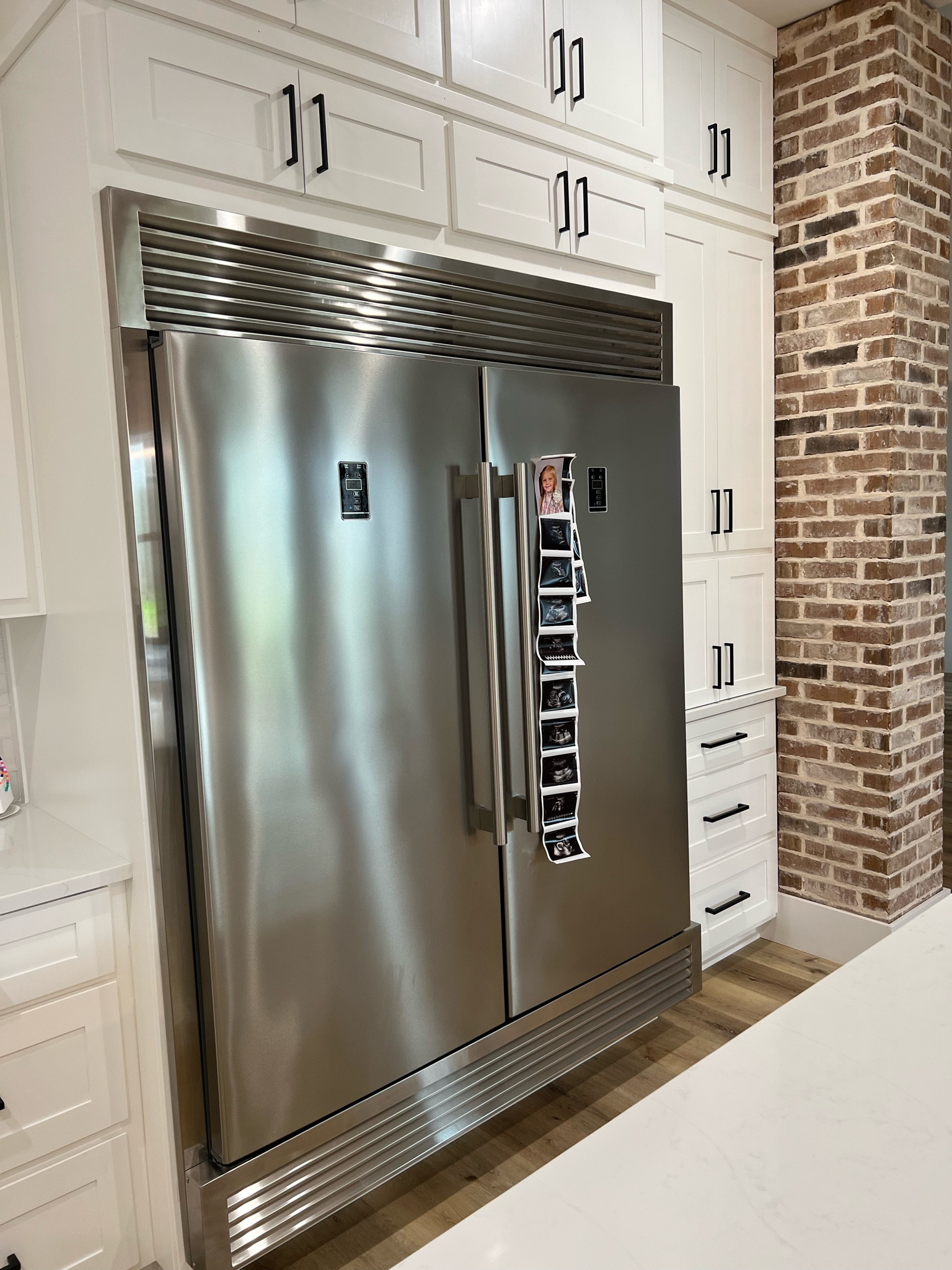 I was so tired of having a drawer freezer. Nothing stays organized, can’t find or see anything. This side by side fridge gets that commercial sub zero look for less! 

#LTKhome #LTKFind