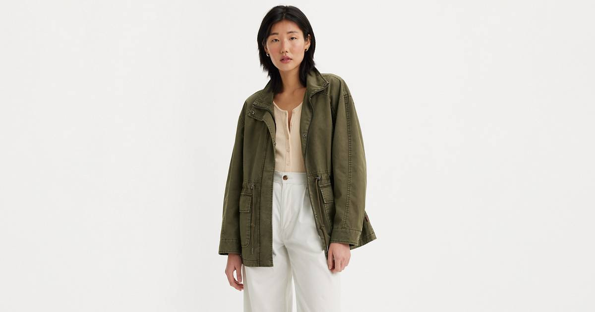 Stand Up Collar Military Jacket | Levi's US