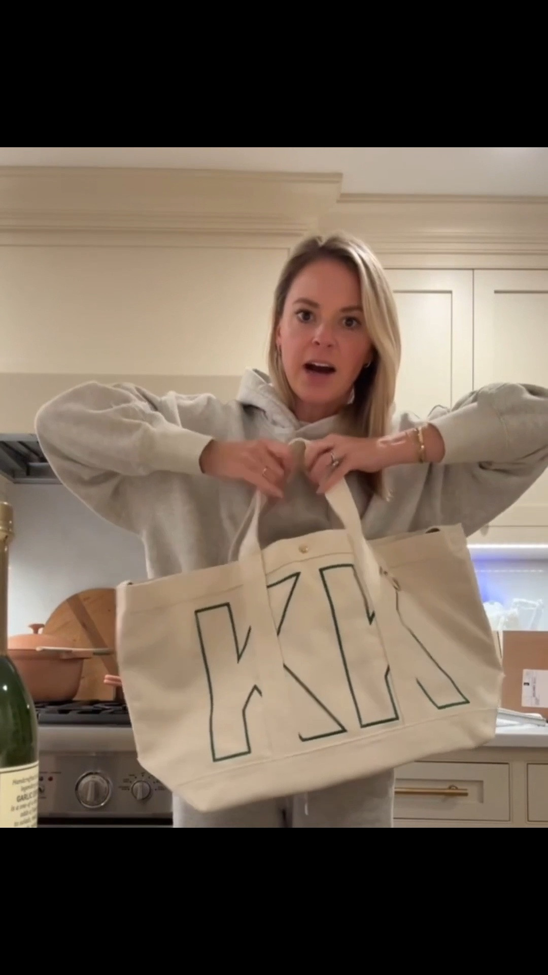 My custom tote is 20% off! This is the large size 

Outfit details: small tee & hoodie, XS joggers, but wish I did smalls

#LTKSaleAlert