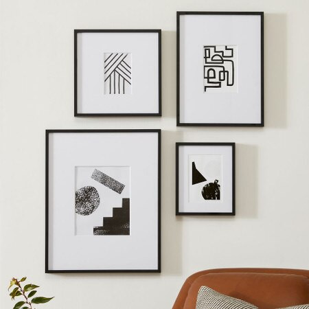 Multi-Mat Gallery Frames - Black | West Elm (UK)