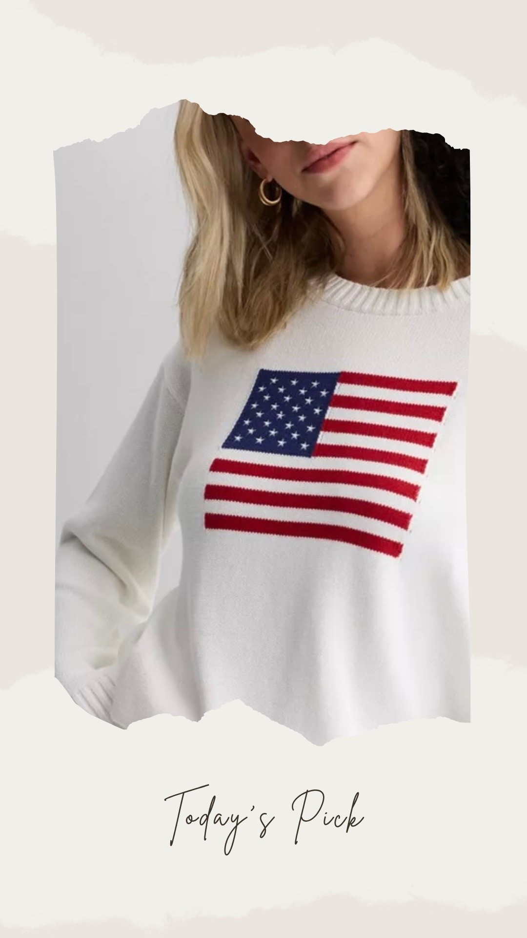 This sweater is sold out everywhere!! I found all sizes… and it’s on sale!! Get it before it’s gone. Again.❤️🤍💙

#LTKOver40 #LTKootd