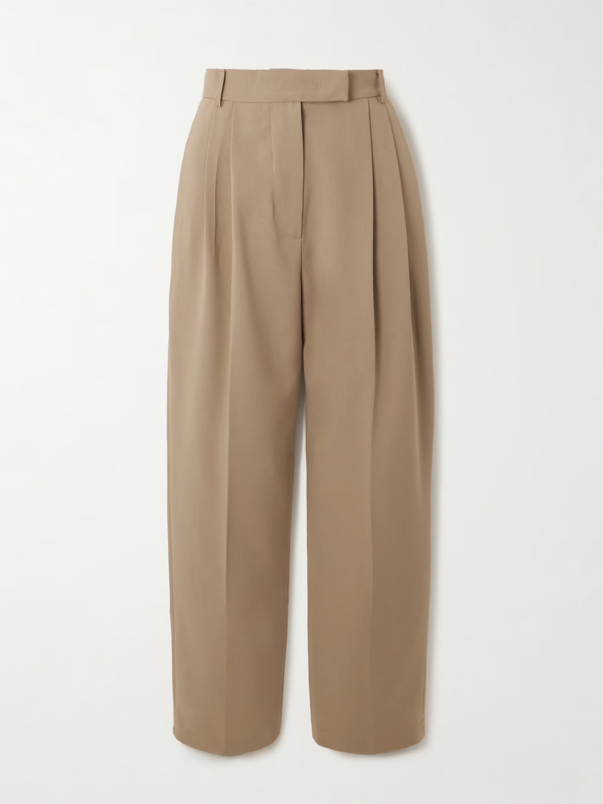 Bea pleated crepe tapered-leg pants | NET-A-PORTER APAC