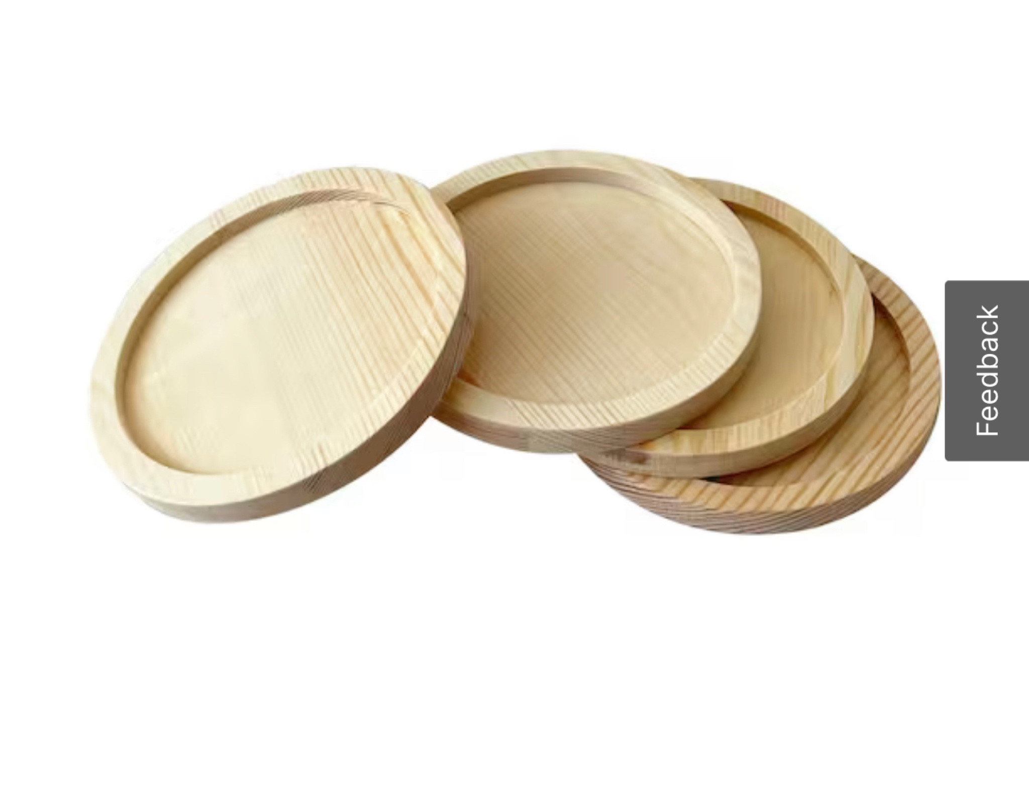 Pinewood coasters