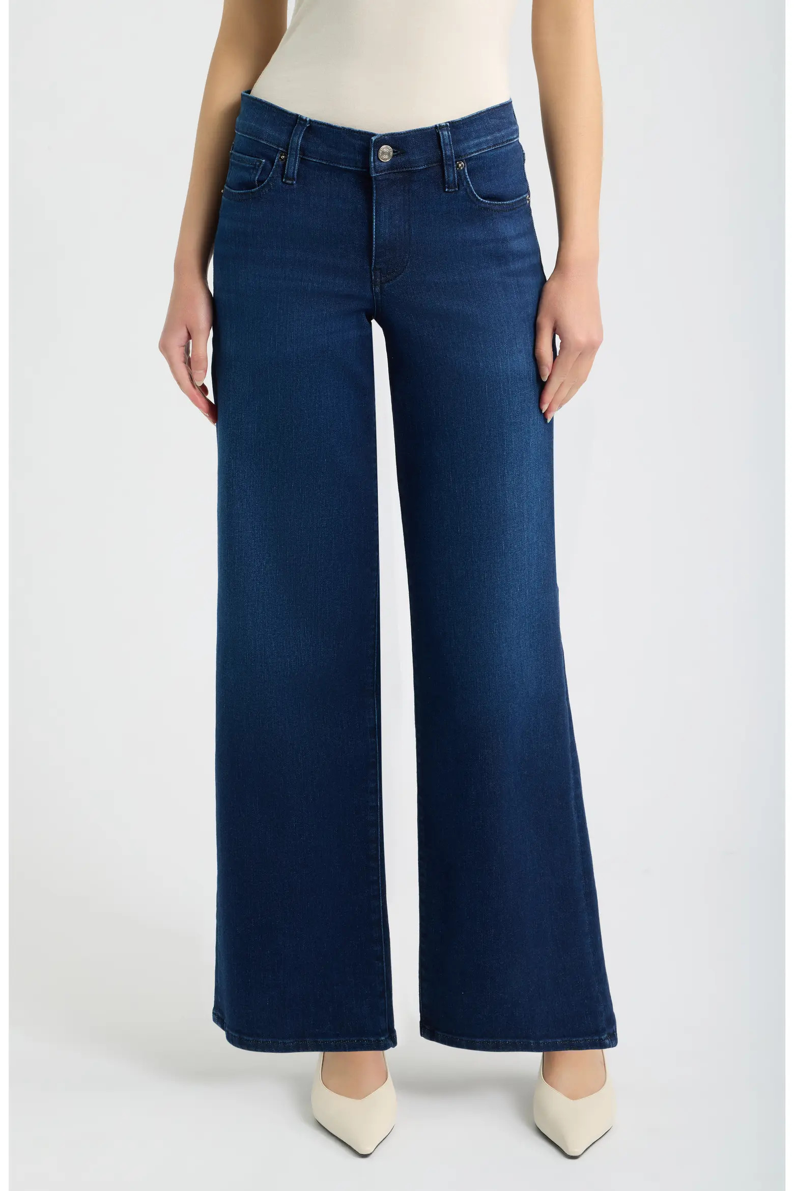 Le Slim Palazzo Wide Leg Jeans (Women) | Nordstrom | Nordstrom
