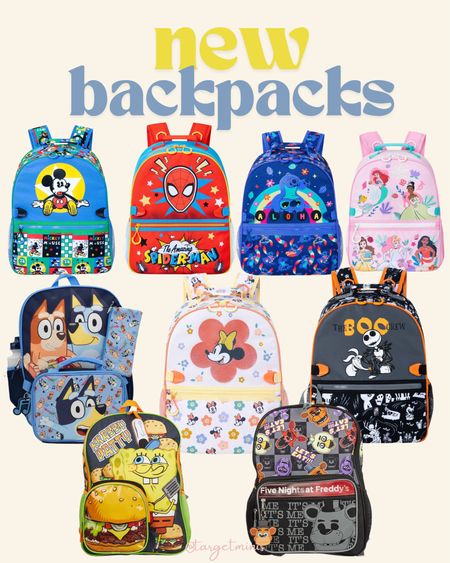 New backpacks 

Back to school, Target home, new arrivals, Target finds 

#LTKItBag #LTKKids