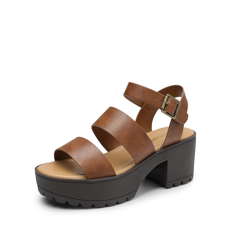 DREAM PAIRS Platform Chunky Fisherman Sandals | AllSwift