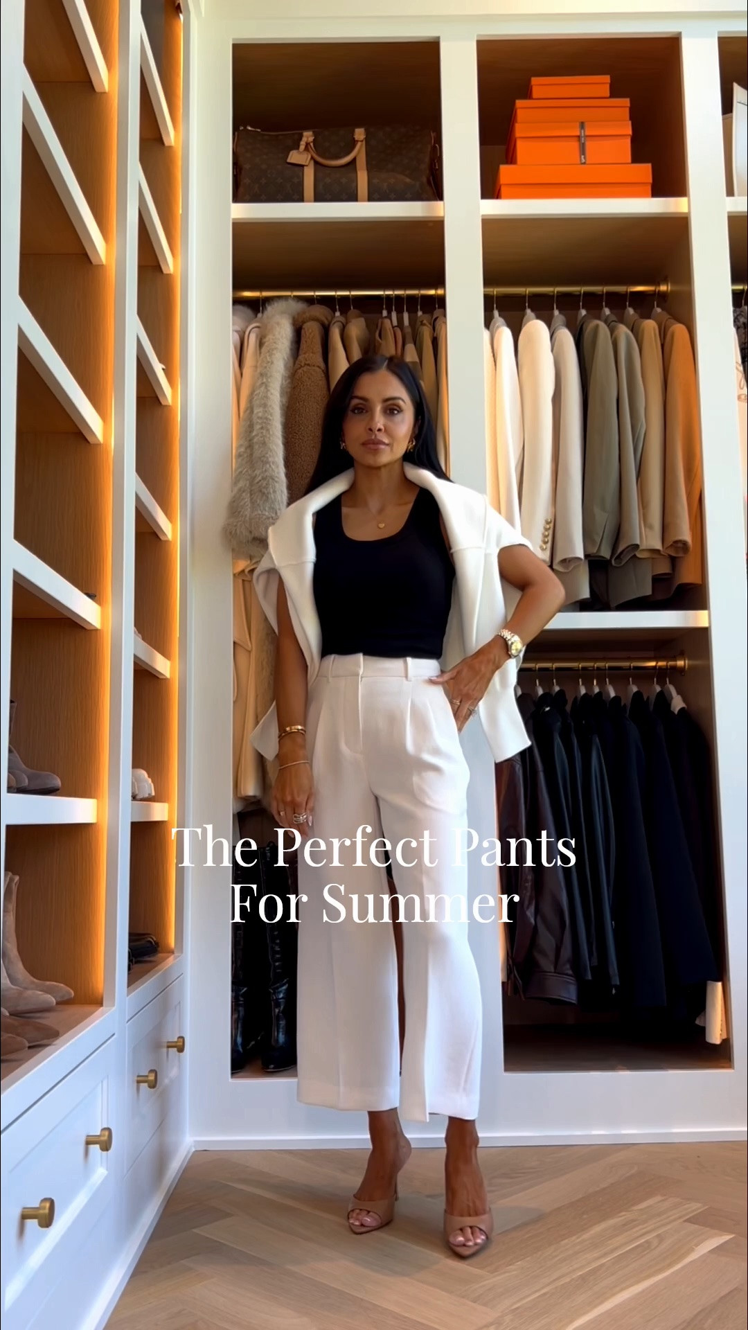 The perfect pants for summer / summer workwear / chic summer outfit 
Aritzia effortless cropped pants wearing a 00  
Aritzia black tank wearing an XXS
Amazon bag that looks like Celine

L

#LTKOver40 #LTKWorkwear #LTKootd