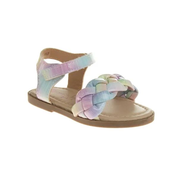 Nanette Lepore Girls Braided Strap Sandals, Sizes 5-10 | Walmart (US)