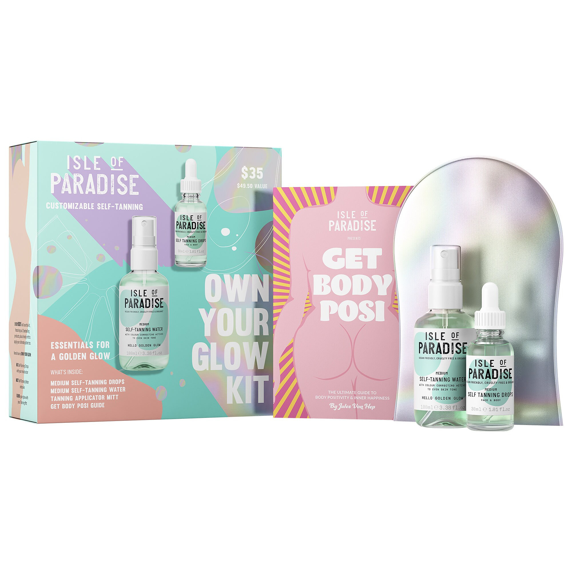 Isle of Paradise Own Your Glow Kit | Sephora (US)