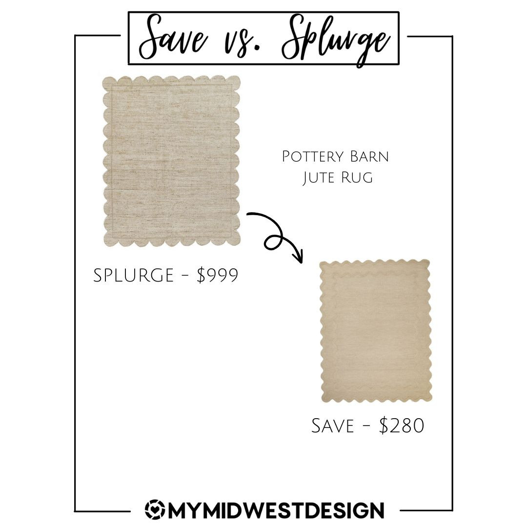 Love the look of the Pottery Barn Jute rug but not the price? I found the perfect rug for less! 

#potterybarn #juterug #savevssplurge #homedecor #decorforless  

 

#LTKHome #LTKStyleTip