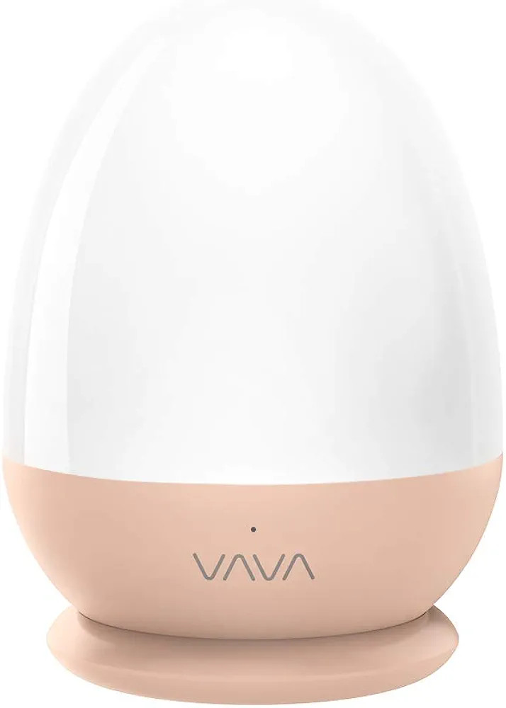 VAVA VA-CL006 Kids, Baby Night Light, Bedside Lamp for Breastfeeding, ABS+PC, Touch Control, Time... | Amazon (US)