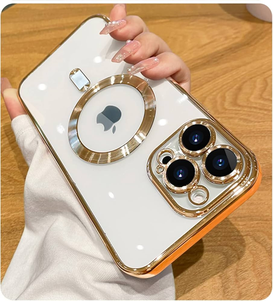 Misscase Compatible with iPhone 14 Pro Max Case with Camera Lens Protector,Full Protection Clear ... | Amazon (US)