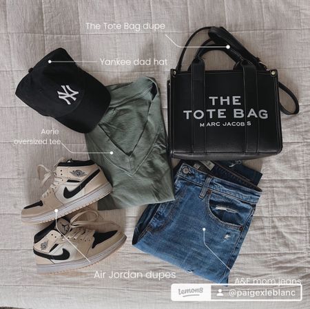 Mom fit check

Nike dupes, Nike air Jordan dupes, DHGate finds, sneaker outfit, the tote bag dupe, jeans, dad hat, mom jeans

#LTKunder50 #LTKstyletip #LTKunder100