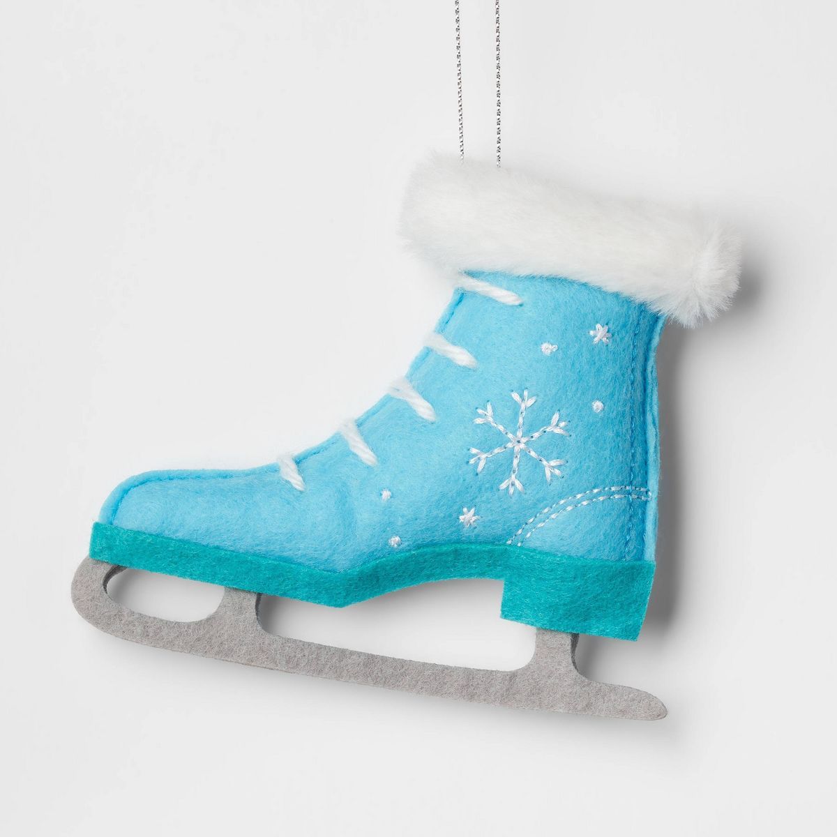 Fabric Ice Skate Christmas Tree Ornament Blue - Wondershop™ | Target