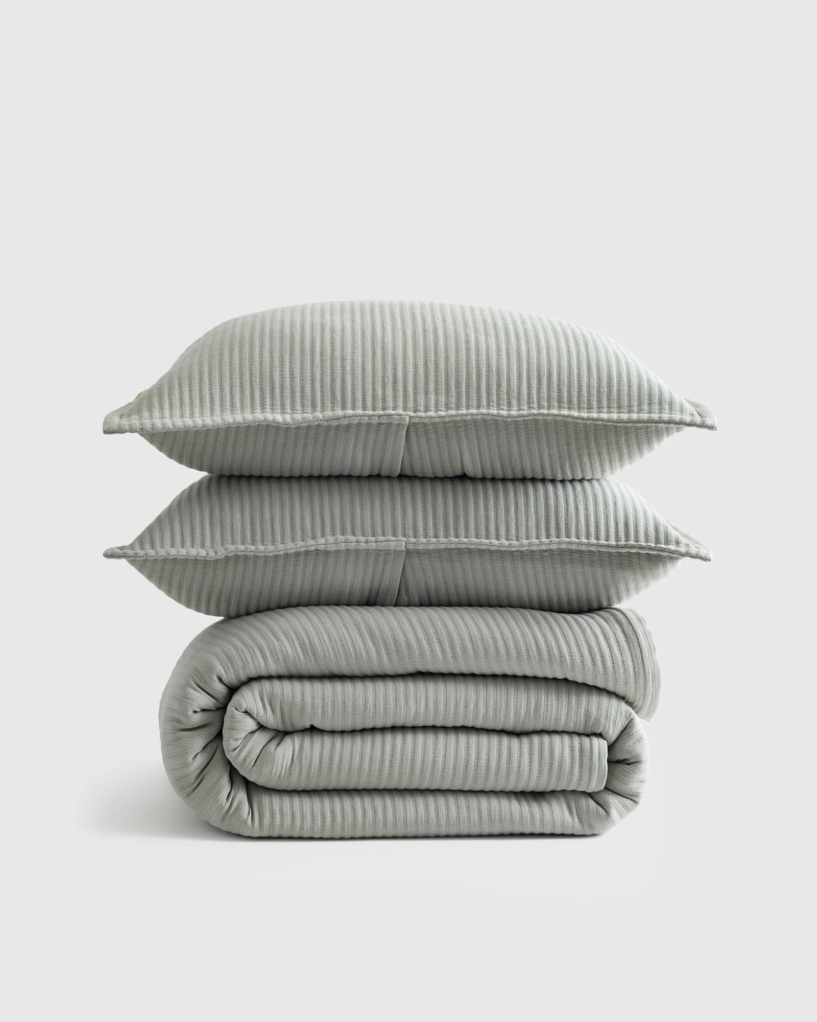 Organic Cotton Matelasse Coverlet Set | Quince