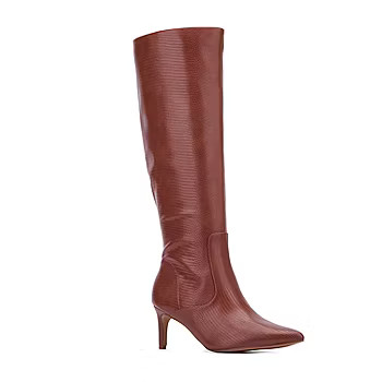 new!New York & Company Womens Piper Stiletto Heel Chelsea Boots | JCPenney