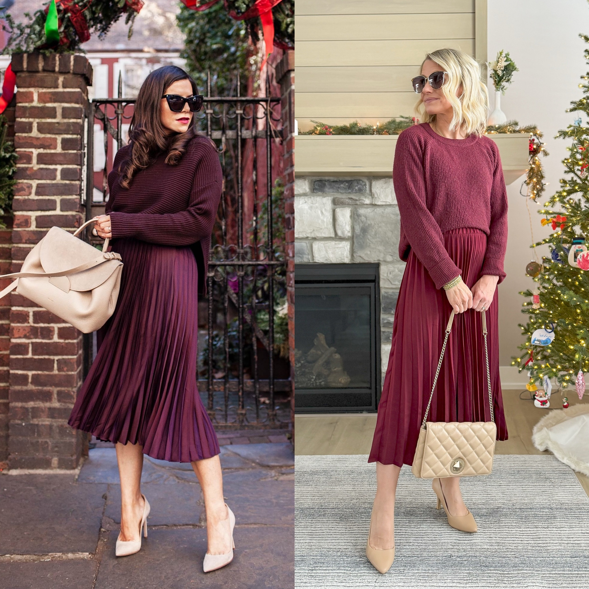 Pinterest inspired outfit 
Skirt- xs || sweater- old, linked similar 

#LTKSeasonal #LTKHoliday #LTKStyleTip