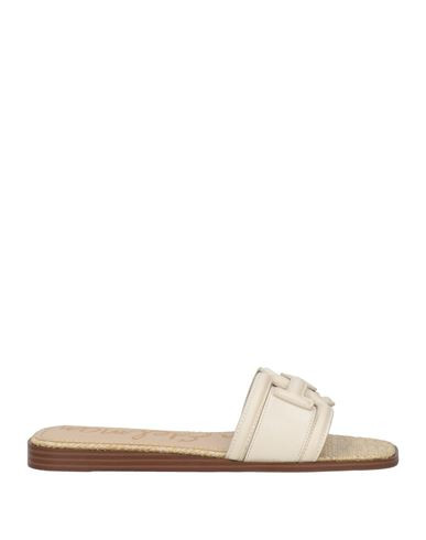Sam Edelman Woman Sandals Cream Size 7 Leather | YOOX (US)