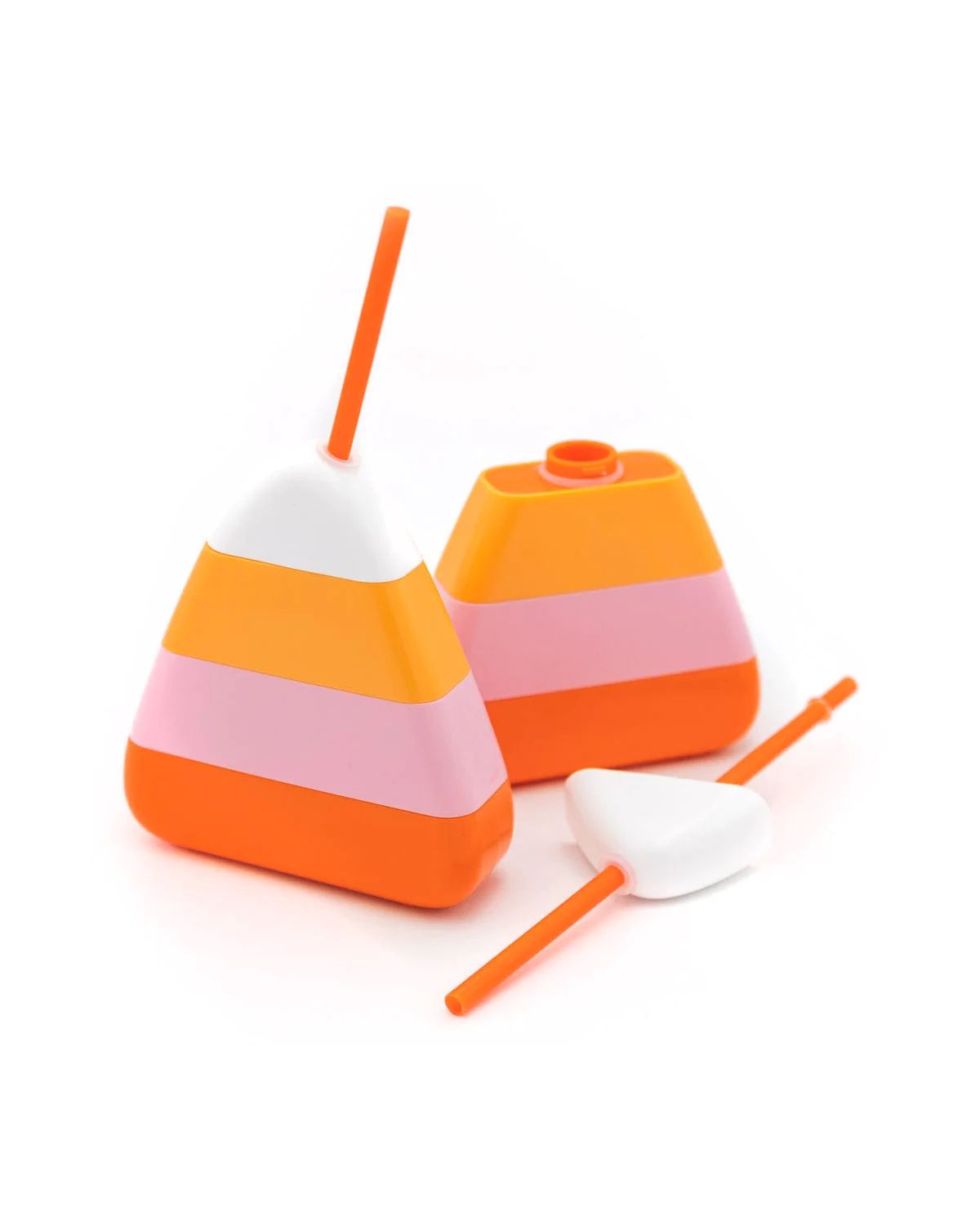 candy corn sipper set with straws | Packed Party