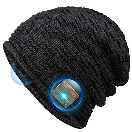 Bluetooth Beanie Gifts for Men and Women, Stocking Stuffers Beanie Hats with Bluetooth Headphones... | Walmart (US)
