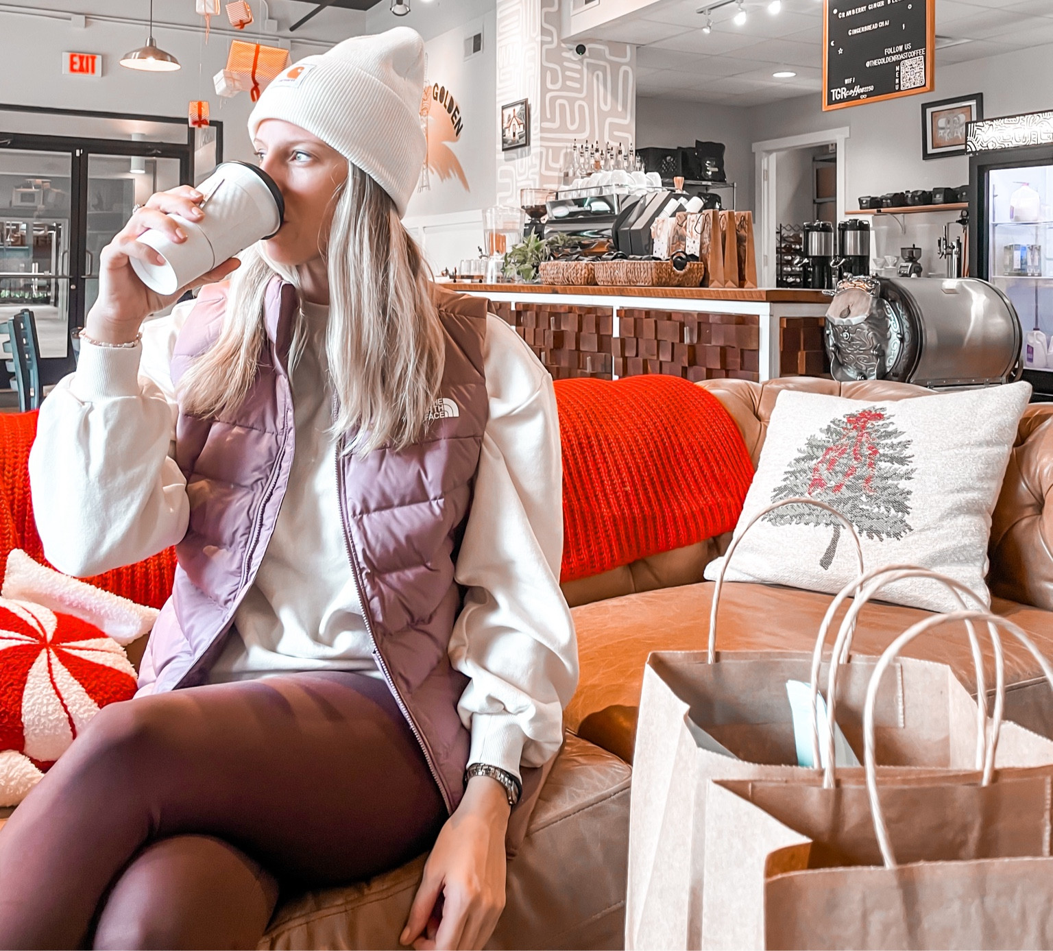 my go to winter comfort 

these fleece lined leggings are incredible & run TTS 

#LTKstyletip #LTKtravel 

#LTKSeasonal
