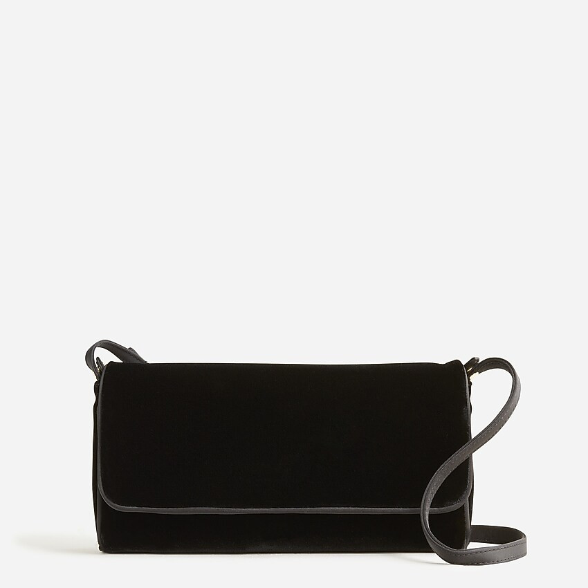 Florence convertible clutch in velvet | J. Crew US