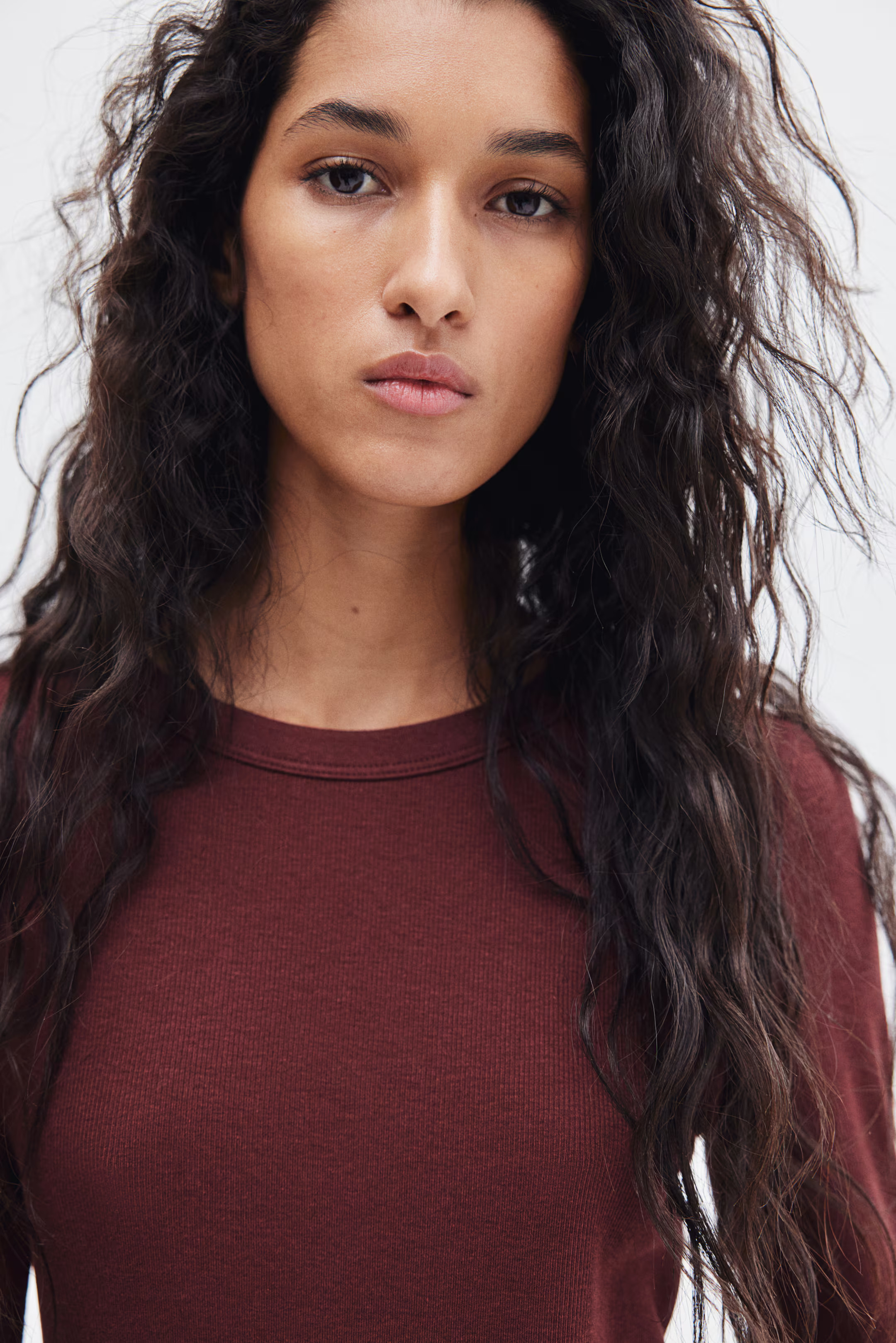 Ribbed Modal-blend Top | H&M (US + CA)