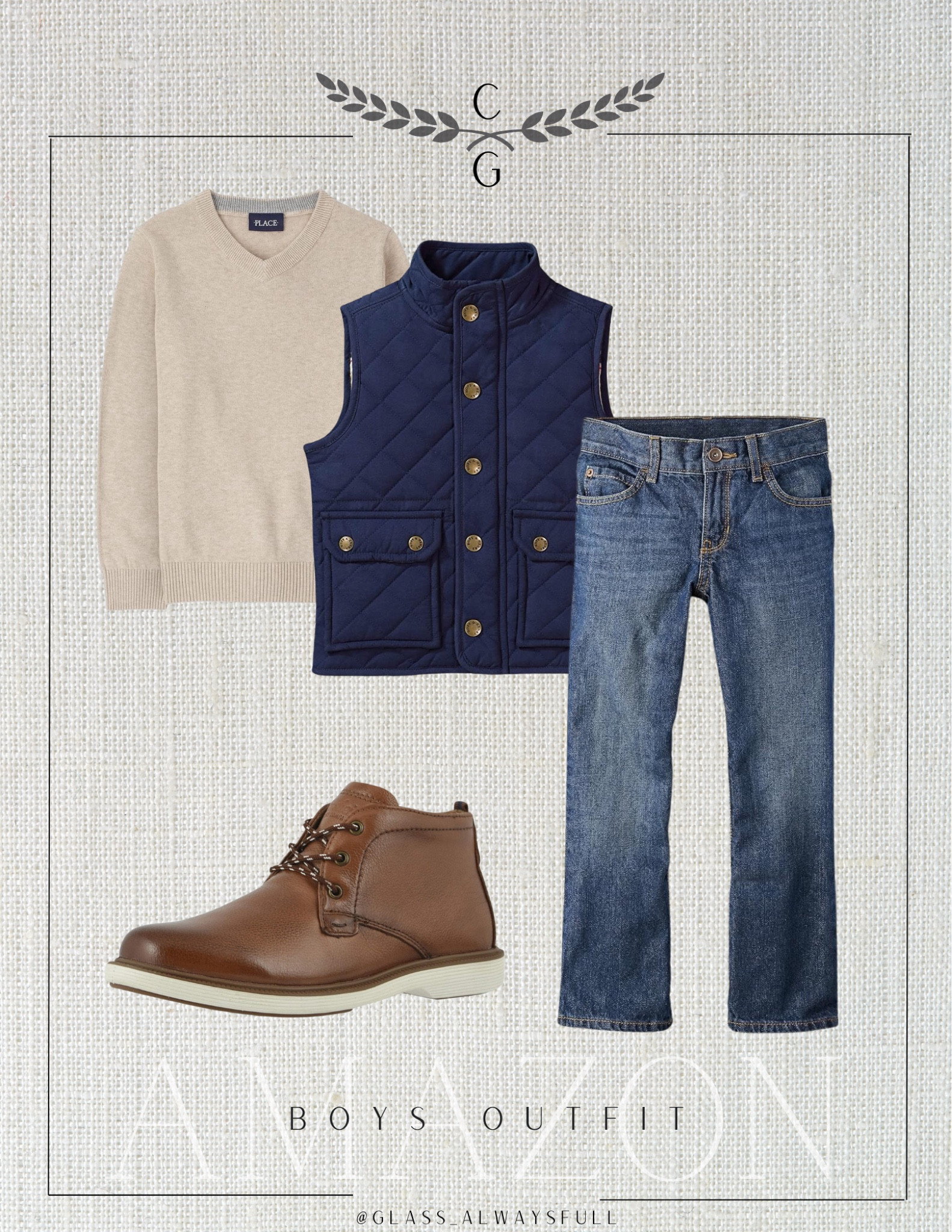 Boys Amazon outfit, Boys fall outfit, boys back to school, back to school outfit, boys jeans, boys vest, boys Henley, toddler boys outfit, Janie and jack fall. Callie Glass @glassalwaysfull  #ltkkids #ltkseasonal #ltkbacktoschool #ltkbacktoschool #ltkkids #ltkseasonal #ltkseasonal #ltkkids #ltkbacktoschool

#LTKBacktoSchool 

Follow my shop @Glassalwaysfull on the @shop.LTK app to shop this post and get my exclusive app-only content!

#liketkit #LTKKids #

#LTKKids #LTKSeasonal #LTKFamily