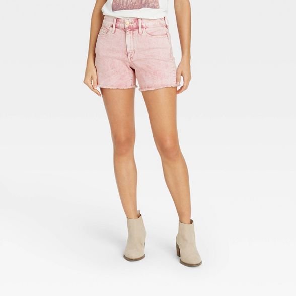 Women's High-Rise Slim Fit Jean Shorts - Universal Thread™ | Target