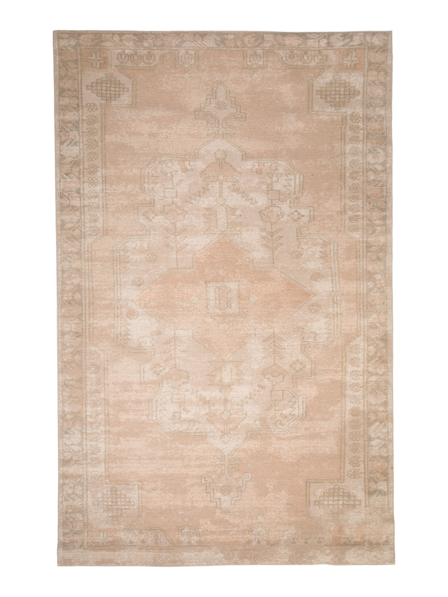 Made In Turkey 5x8 Jute Blend Edage Vintage Look Area Rug | TJ Maxx