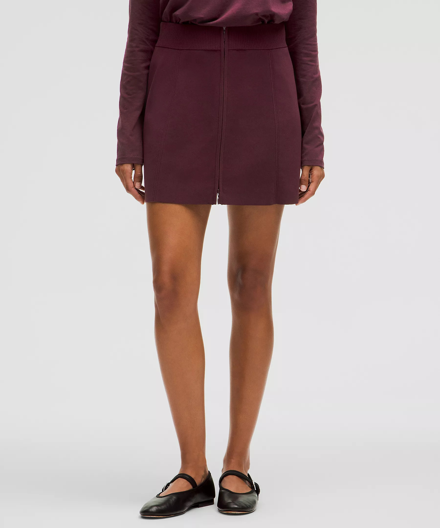 Ribbed-Knit Mini Skirt | lululemon (CA)
