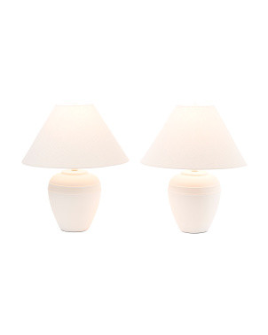 Set Of 2 21in Angled Table Lamps | Bedroom | Marshalls | Marshalls