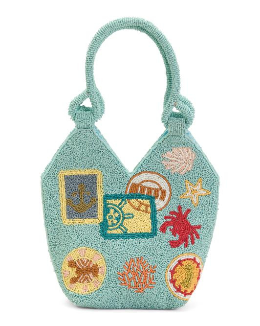 Beaded Caribbean Dream Shoulder Bag | TJ Maxx