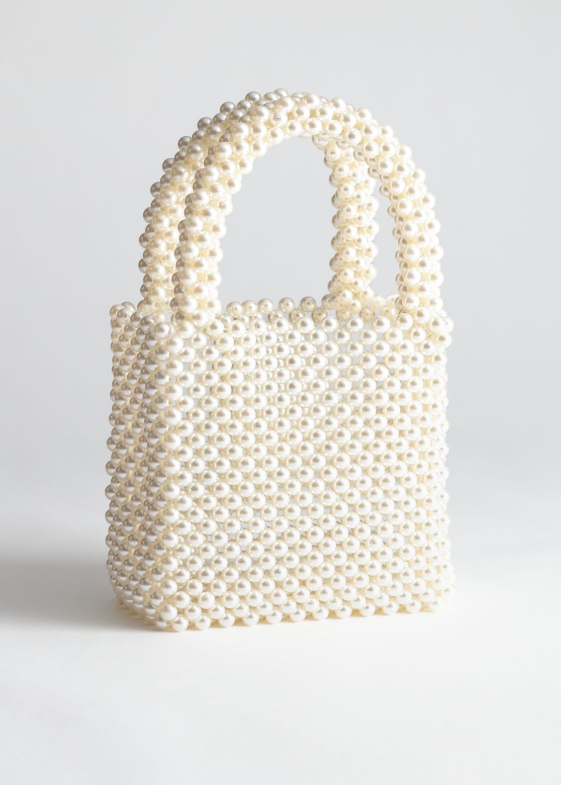 Pearlescent Beaded Clutch Bag | & Other Stories (EU + UK)
