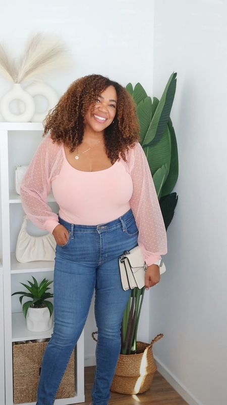 A little puff ☁️ sleeve is always a good idea! This top is too cute and comes in a ton of colors. This was a favorite during my weekly Friday Night Live on Amazon Live 🤩!

Sizing- Top large, Jeans 32
My sizing - large/xl, 14, 32 in jeans and 33 in shorts ☺️

#LTKunder50 #LTKcurves #LTKmidsize