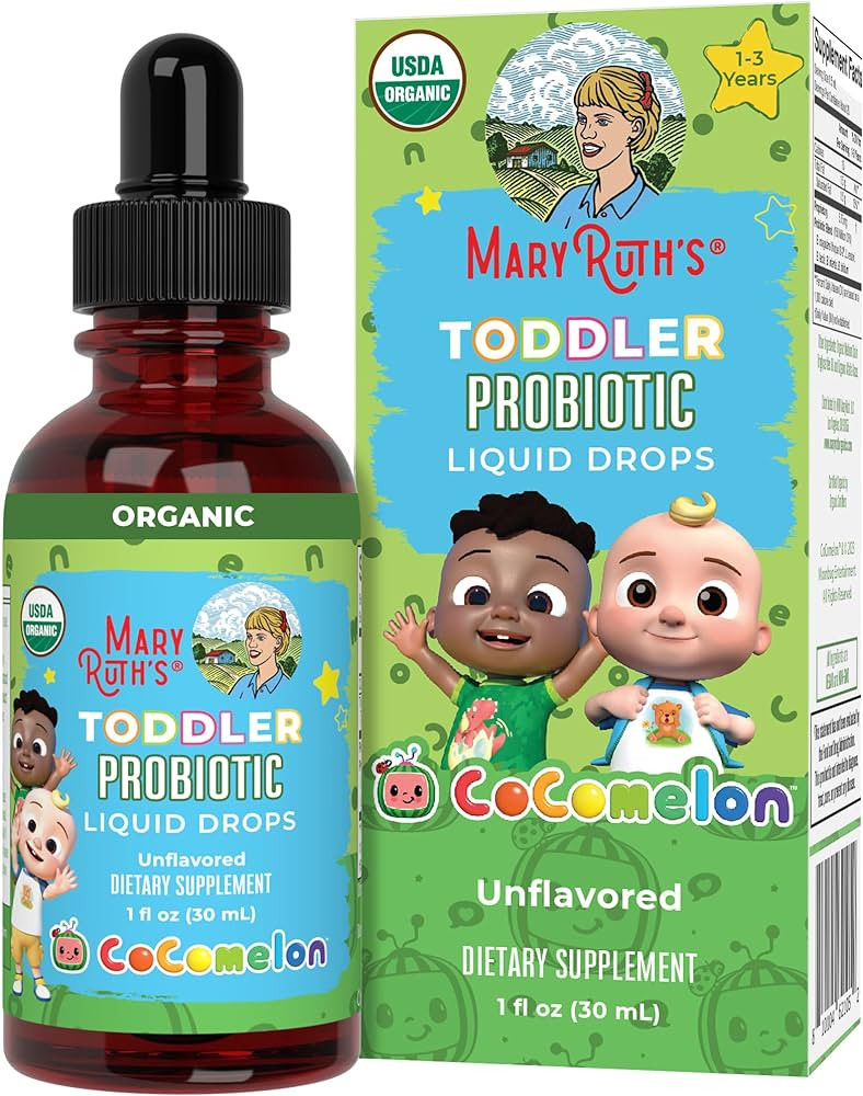 MaryRuth Organics Cocomelon Toddler Probiotic Liquid Drops | Kids Probiotics for Ages 1-3 | Diges... | Amazon (US)