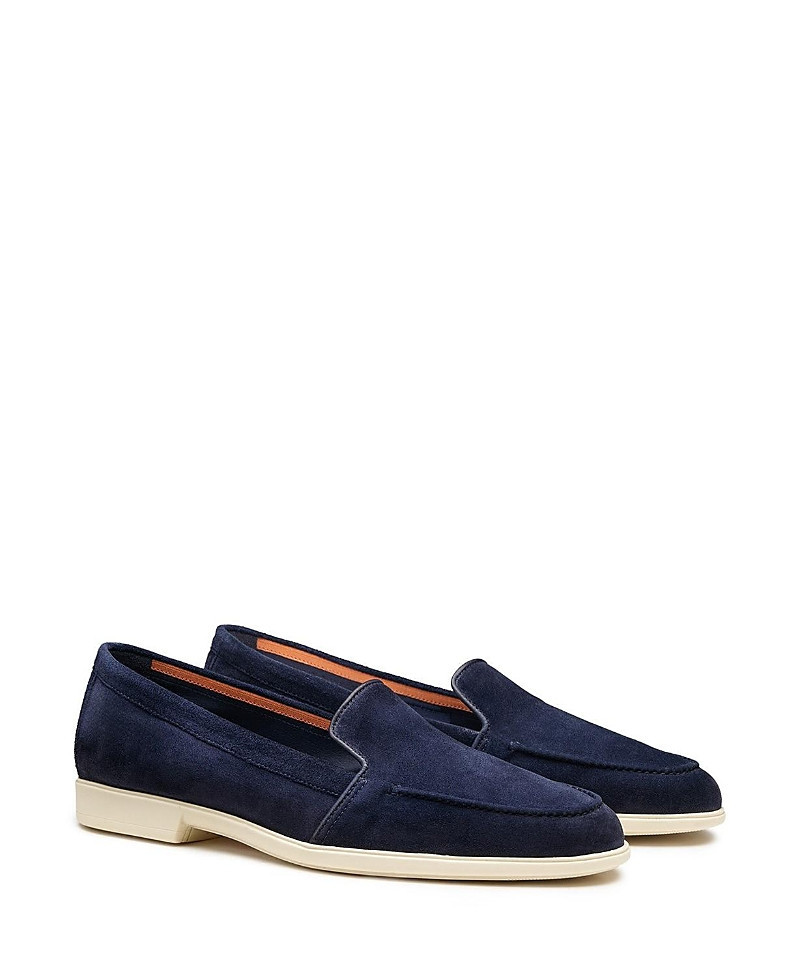 Santoni Women's Suede Loafer | Bloomingdale's (US)