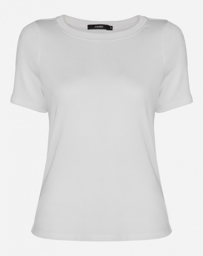 CAMISETA MALHA BASIC AMARO | Amaro BR