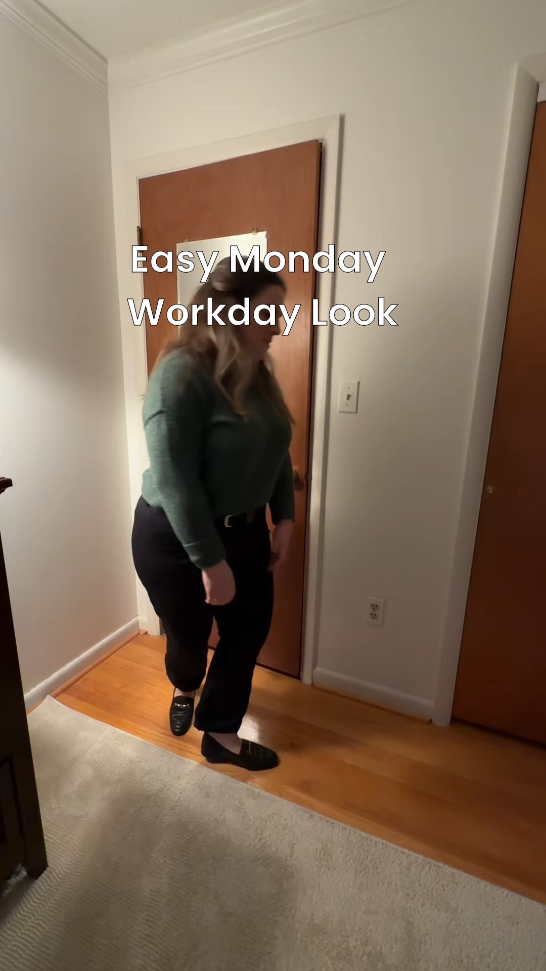 An easy Monday workday look that’s comfy and classic 🖤 Costco sweater, Old Navy slacks, and Sam Edelman loafers from Nordstrom. No overthinking required.

#LTKWorkwear #LTKootd