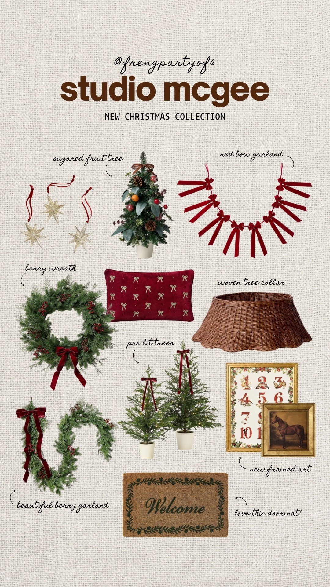 New Studio McGee Christmas collection drops Sunday, 10/4! Here’s what I’m eying 😍 I love that there’s a lot of repeats from last year and similar items, patterns and colors that you can pair with last year’s collection too!

#LTKHome #LTKSeasonal