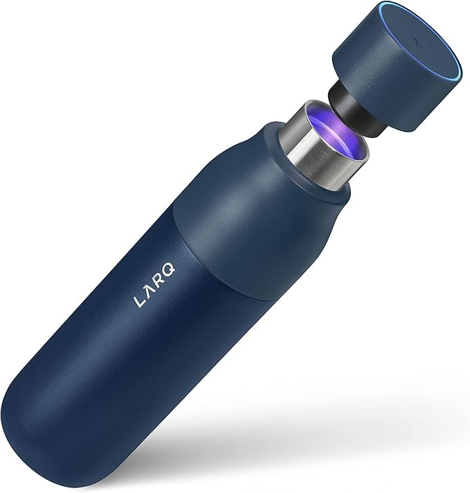 LARQ Bottle PureVis 17 oz - Self-Cleaning and Insulated Stainless Steel Water Bottle with UV Wate... | Amazon (US)