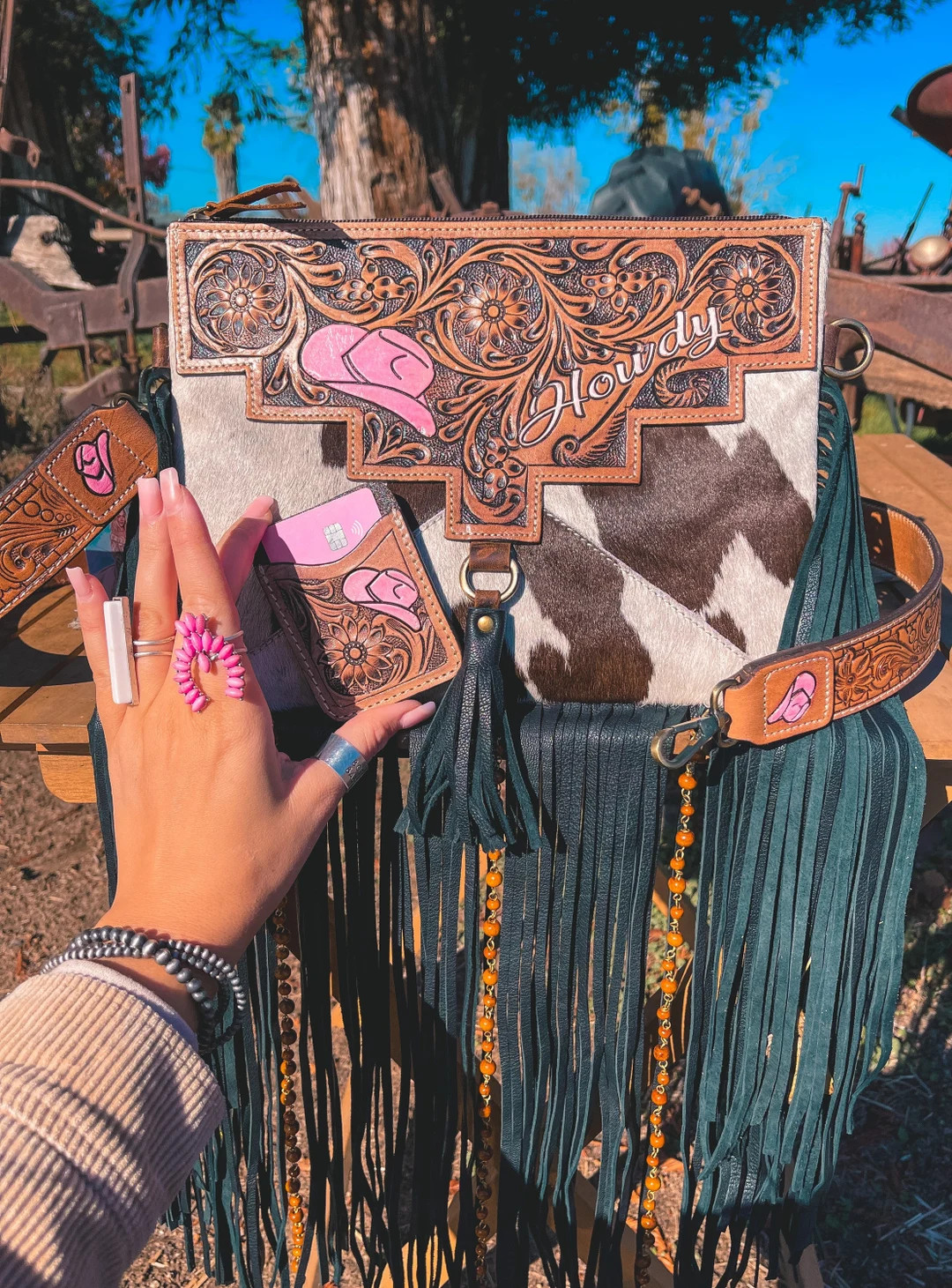 The Howdy Purse a Haute Southern Hyde by Beth Marie Exclusive | Etsy (US)