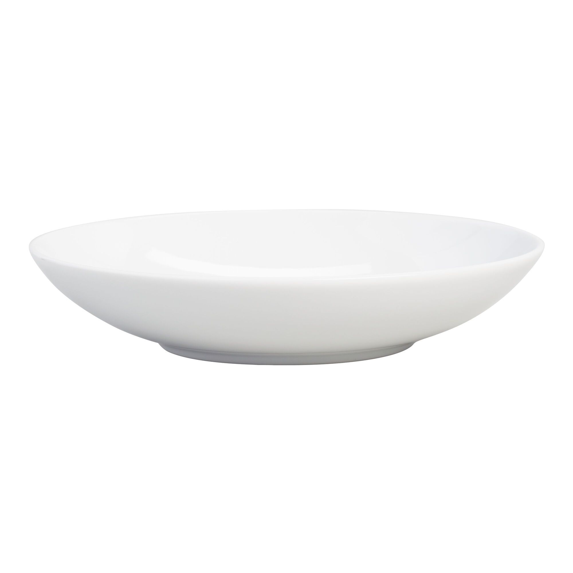 Coupe White Porcelain Soup Bowl Set Of 4 - World Market | World Market
