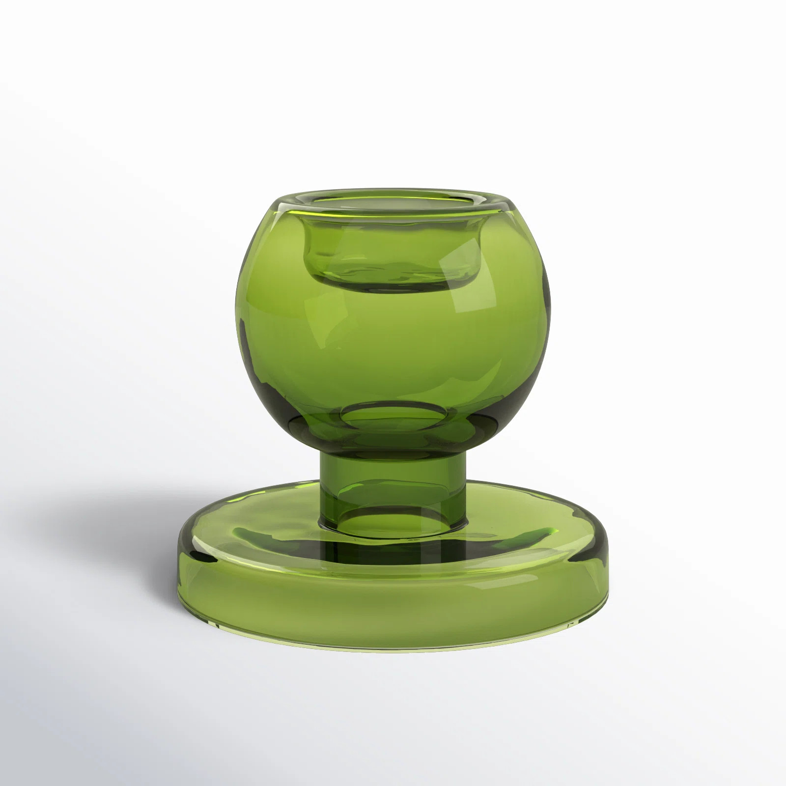 Geri 3.93" Glass Tabletop Tealight Holder | AllModern